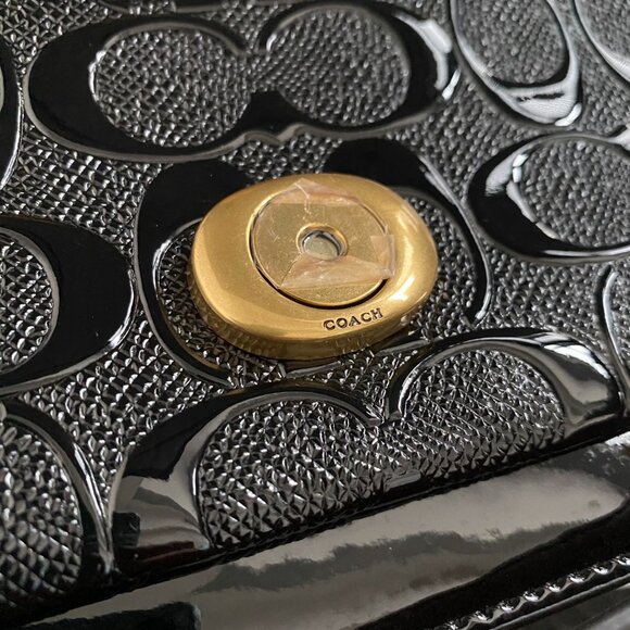 Coach Tabby 26 Shoulder/Crossbody Bag In Signature Patent Leather - Picture 7 of 11